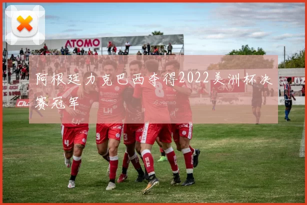 阿根廷力克巴西夺得2022美洲杯决赛冠军